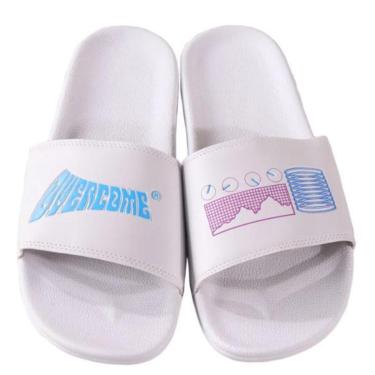 Imagem de Chinelo Overcome "Club Of Disorder" Branco-Unissex