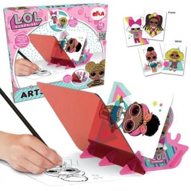 Imagem de Arts Kit De Desenho Mágico Espelhado Lol Surprise 1231 Elka