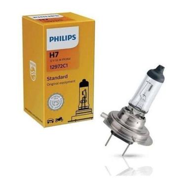 Imagem de Lâmpada H7  Philips 12V 55W 12972 Para Carro E Moto