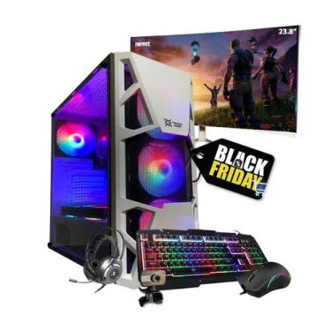 Imagem de Pc Gamer Completo Dante i7 7ºGer. GTX 1050ti 8GB SSD 480GB - Intel