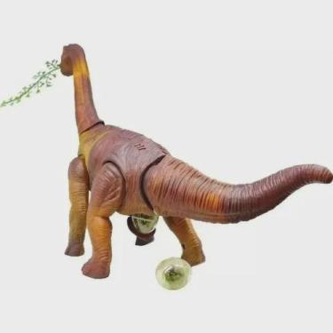 Imagem de Dinossauro Bota Ovo Som Luz Anda Movimento Projetor de imagem. - Toy K