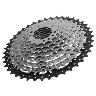 Imagem de Roda dentada tipo cassete para bicicleta, fácil de instalar, alta tensão, 10 velocidades, roda livre, design oco 11‑42T para bicicletas de estrada de montanha