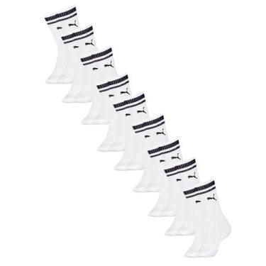 Imagem de Kit Com 9 Pares Meia Esportiva Masculina Cano Longo - Selene, Único - 