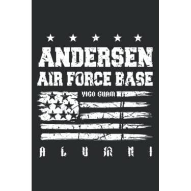 Imagem de Andersen Air Force Base Alumni Veteran Guam 36Th Wing Usaf: Ruled Notebook/Journal - Lined Journal with Matte Finish Cover, 6" x 9", Perfect for School, Office & Home