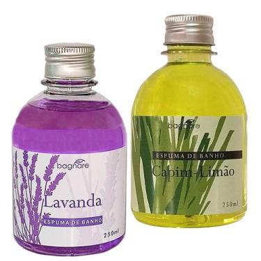 Imagem de Espuma De Banho Banheira Hidromassagem Lavanda + Capim-Limão - Bagnare