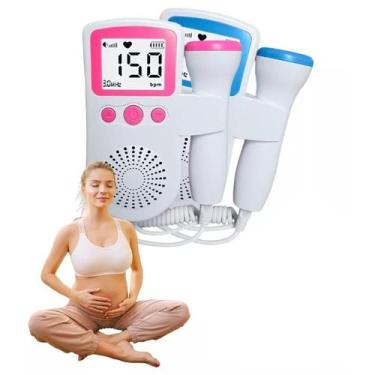 Imagem de Detector Batimentos Do Bebê Sonar Fetal Doppler Cor Azul