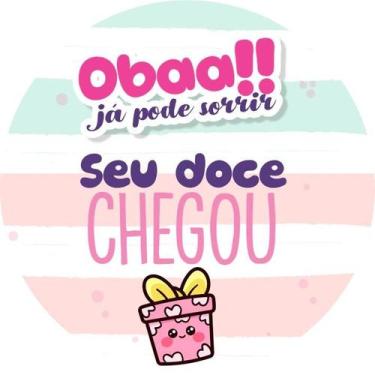Imagem de 50 Adesivos Personalizados 4x4 Com Recorte Confeitaria Doces 01 - Cane