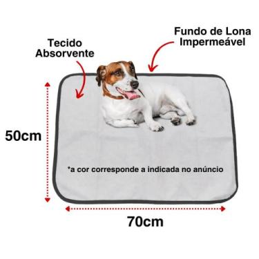 Imagem de 24 Caminhas para Cães e Gatos Dobrável 300 Lavagens 70x50 Patinha Rosa