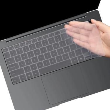 Imagem de Capa de teclado para Samsung Galaxy Book 5 Pro 35.6 cm, Galaxy Book4 Edge 35.6 cm GalaxyBook 4 Pro 35.6 cm protetor de teclado de laptop transparente