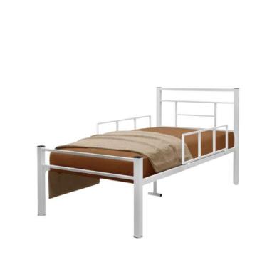 Imagem de Cama Solteiro Aço Segurança Conforto Proteção Garantido - HOME AS, BRA