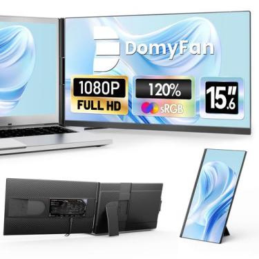 Imagem de Extensor de tela para notebook domyfan 15,6" FHD 1080P IPS 120% sRGB