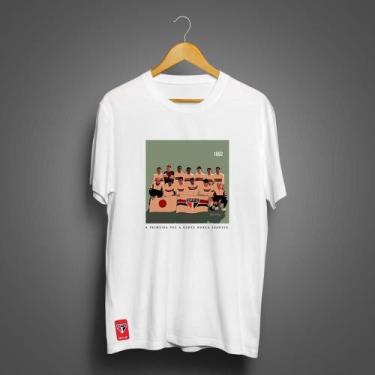 Imagem de Camiseta São Paulo Masculina Zé Carretilha MT 1992 - M. Trajano SPFC, 