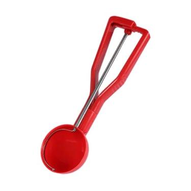 Imagem de Fenteer Colher de biscoito colher de sopa de biscoito de biscoito para pais Sorvete de bailarina de melão, Diâmetro Interno 6.2