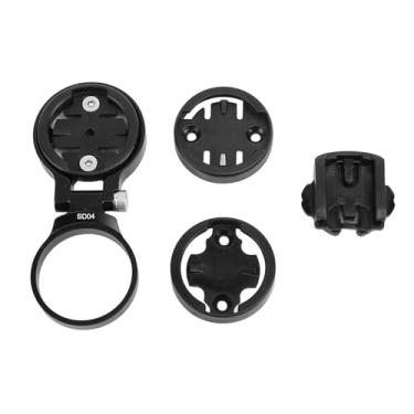 Imagem de Ciclo de ciclo Montagem de alumínio de alumínio Mount Alumínio resistente ao tempo ergonômico Ciclismo de ciclismo Suporte de computador para a montanha bike de montanha preto