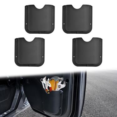 Imagem de SLORIMOD Bolsos internos para porta de assento para Polaris Ranger XD 1500, bolsos de porta dos bancos dianteiros e traseiros, capa para caixa de armazenamento Polaris Ranger XD 1500 2024-2025