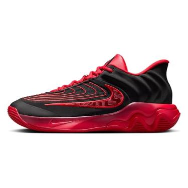Imagem de Nike Giannis Immortality 4 Tênis de basquete masculino, Preto/Team Red-University Red, 6 Women/4.5 Men