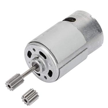 Imagem de 6V RS550 Micro Motor, 35W - 55W 550-14000rpm com duas cabeças de dente para carro de brinquedo elétrico Children motocicleta (6v550-20000 Rev)