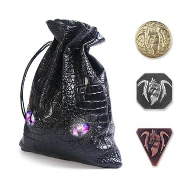 Imagem de Byhoo 120 Moedas De Metal Douradas, Prateadas E Cobre, Falsas Para Dnd, Fichas Jogos Fantasia, Acessórios Rpg, Tabuleiro Dungeons & Dragons