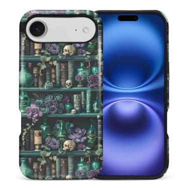 Imagem de DAIZAG Capa para iPhone EEE Air, linda capa de telefone para meninas e mulheres, capa protetora à prova de choque resistente a arranhões - The Magician's Bookshelf