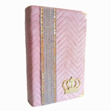 Imagem de Biblia Sagrada Luxo Letra Gigante c/ Harpa Coroa