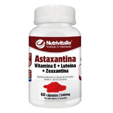 Imagem de Astaxantina 540Mg 60 Capsulas Nutrivitalle