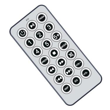 Imagem de ZWP Substituição de controle remoto compatível com sistema de rádio estéreo Magnavox CD Player MM442 MM442-WH