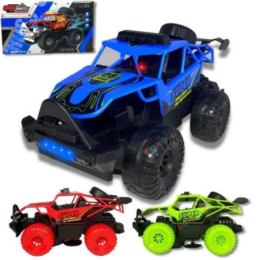 Imagem de Carrinho De Brinquedo Gira 360º - Azul