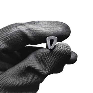 Imagem de Perfil Borracha SBR Debrum Acabamento Tipo U 10mm 1 Metro - Borrachas 