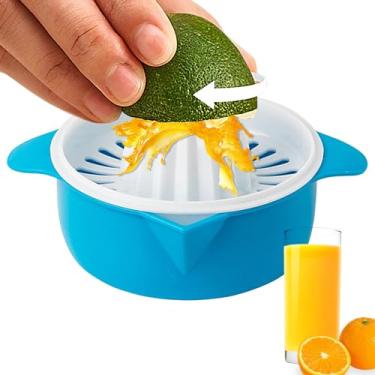 Imagem de Espremedores manuais para frutas cítricas,Espremedor manual multifuncional - Espremedor de laranja portátil com peneira, ferramenta fácil de suco, acessórios de cozinha para serviços pesados
