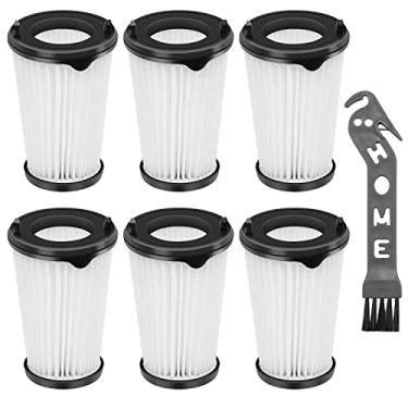 Imagem de Jollsung Pacote com 6 filtros de substituição para aspirador de pó 2 em 1 Electrolux Ergorapido sem fio e versão animal de estimação PureAdvantage PureAdvantageTM Ergorapido VAF-1, substitui a peça