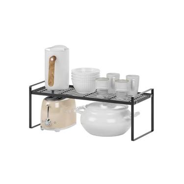 Imagem de Prateleira Organizadora Cozinha - Design Moderno com Material de Ferro Reforçado Anticorrosivo - Versatil e Multifuncional