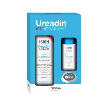Imagem de Kit Hidratação Isdin Ureadin Loção 400ml e Ureadin Bath Gel 10