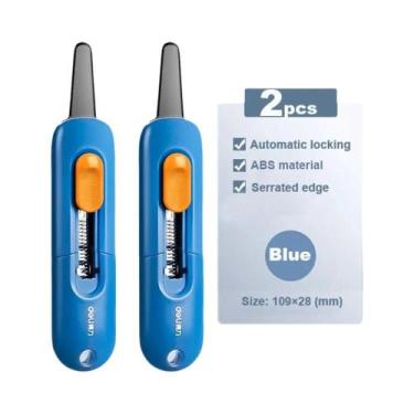 Imagem de Canivete Utilitário Retrátil Multifuncional, Cortador De Papel, Abrido