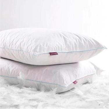 Imagem de Travesseiro Pluma Natural Premium I wanna sleep Pluma de Ganso Natural