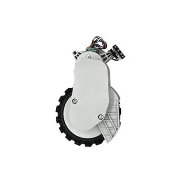 Imagem de Hujscufdjy L/R Motor Drive Wheels Robot Aspirador de pó compatível com Xiaomi S10+ / S10 Plus / C105 / 3s / B108CN (Branco G)