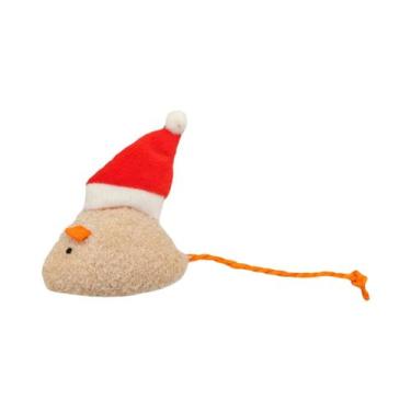 Imagem de Brinquedo Interativo De Rato De Natal Com Catnip Para Gatinhos, Limpez