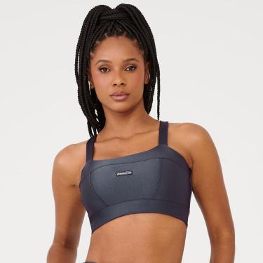 Imagem de Top Faixa Com Recortes Platinado Com Bojo Donna Carioca-Feminino