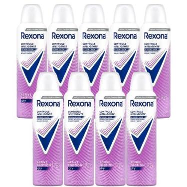 Imagem de Kit Desodorante Aerosol Rexona Active Emotion 150ml - 9 Unidades