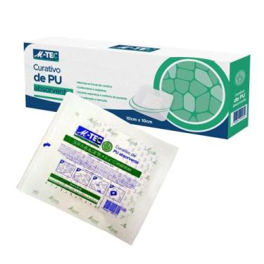 Imagem de Curativo de PU Absorvente 10cm x 10cm (MISSNER) - 10 Unidades