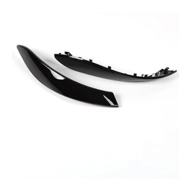 Imagem de Portas internas lidar com exterior puxar guarnição capa acessórios do carro Compatível com bmw 3 4 3gt série 2013-2018 f30 316d 318d 320d f31 320i 325d(Gloss Black 2PCS)