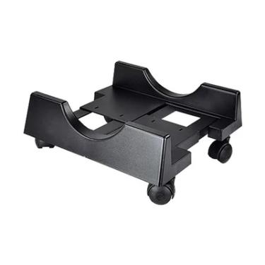 Imagem de Suporte Masticmol, Para CPU, Com Rodinhas, Ajustavel, Preto