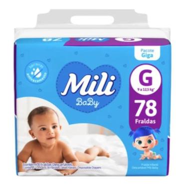 Imagem de Fralda Mili Giga G78  Até 13kg