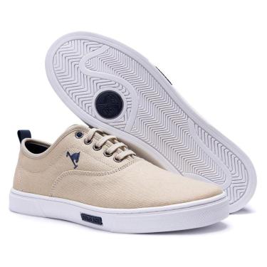 Imagem de Tênis Masculino Casual Cadarço Conforto Polo Joy-Masculino