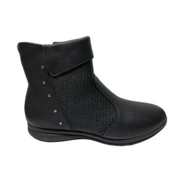 Imagem de Bota Piccadilly Cano Mèdio 261028 - Feminino, 36, Preto
