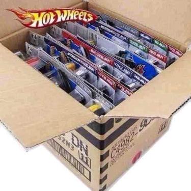 Imagem de Kit com 10 carrinhos hot wheels caixa sortidos mattel