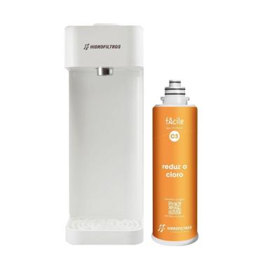 Imagem de Purificador de Água C3 Hidro Filtros 40L/h Branco