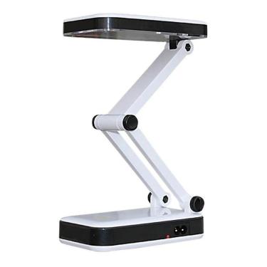 Imagem de Luminária De Mesa 24 Led Abajur Dobrável Recarregável Bivolt