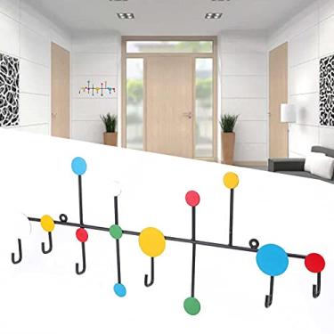 Imagem de 01 Gancho de armazenamento de parede, gancho de ferro de 57 x 23,8 cm para decorações de interiores