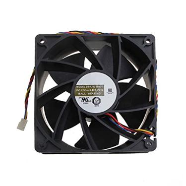 Imagem de Ventilador de resfriamento de velocidade de 120 mm 12 cm DBPJ1238B2G Inversor de servidor de rolamento de esferas de 12 V 4 pinos para ventilador de resfriamento industrial de 12 cm