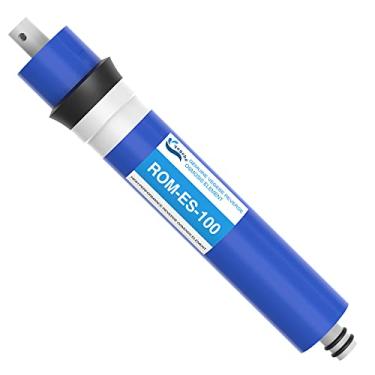 Imagem de Vegebe Filtro de membrana RO de 100 GPD 30,48 cm x 4,5 cm de substituição de elemento de membrana de osmose reversa serve sob a pia RO sistema de filtragem de filtro de água potável, 1 pacote